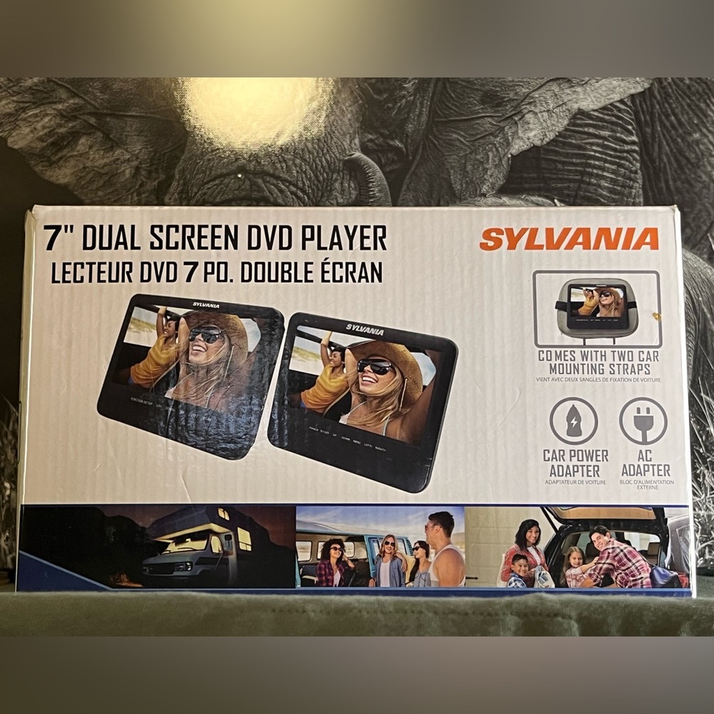 7" DUAL SCREEN DVD PLAYER